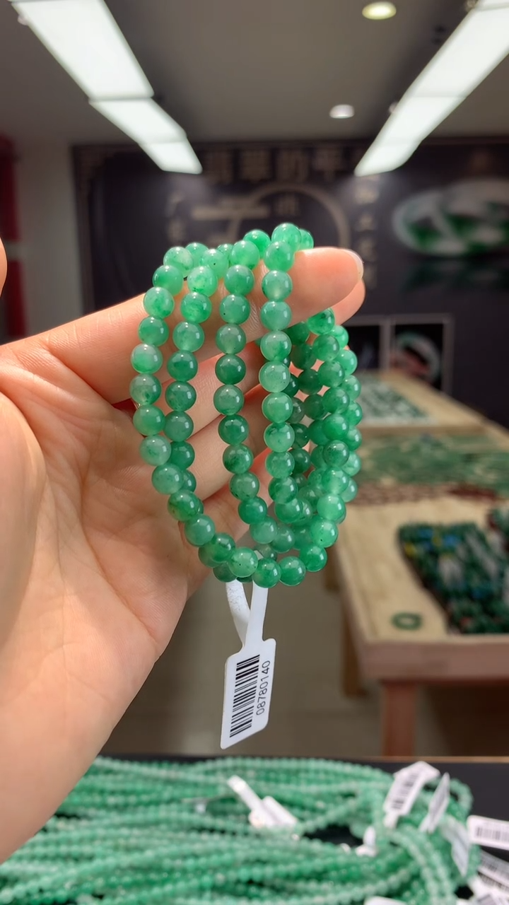 【闪购商品】石英质玉手链未镶嵌手串