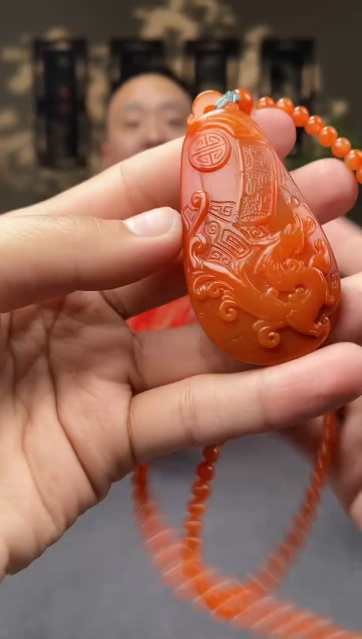 【闪购商品】南红玛瑙颈饰未镶嵌C106