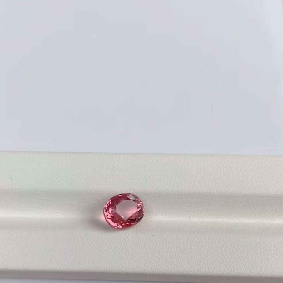 天然阿富汗粉碧玺裸石
