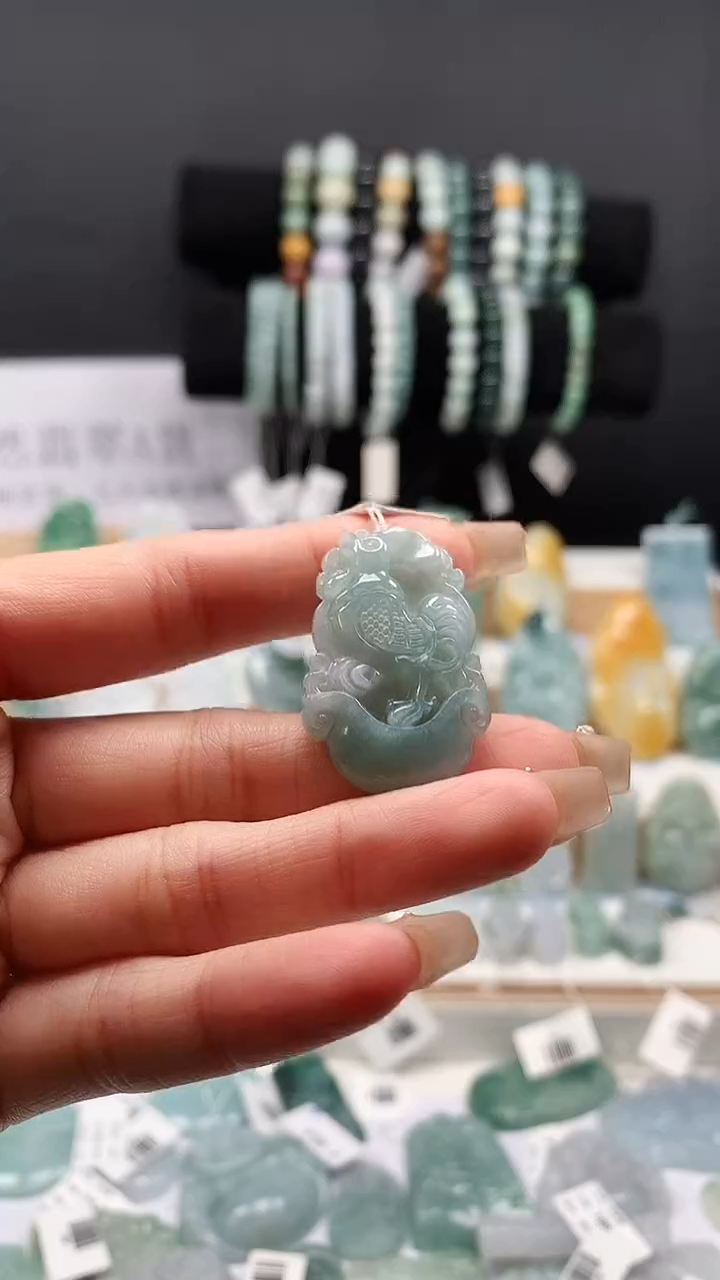 吊坠(不含链)未镶嵌翡翠105生肖鸡