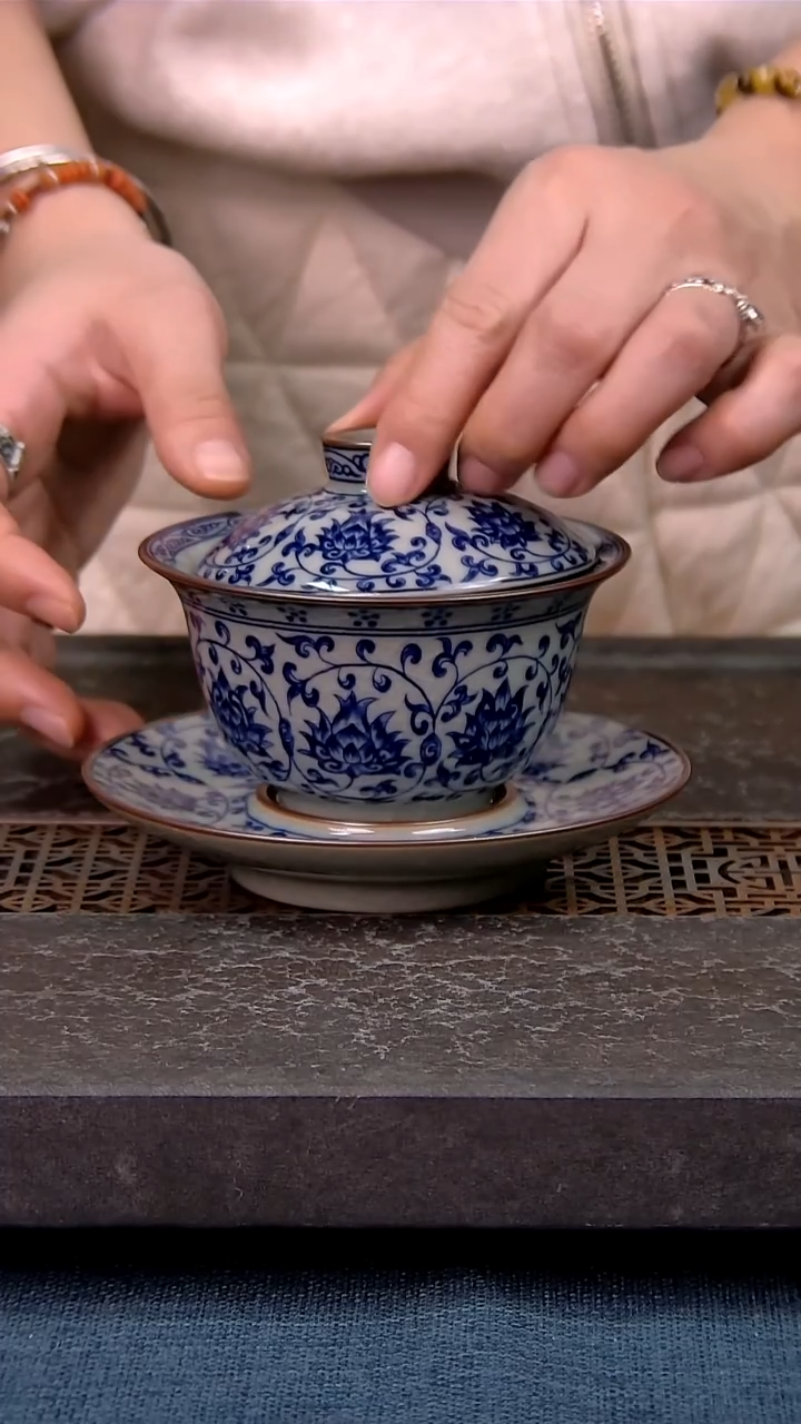 简装家用款件套 老陶泥开片纹陶瓷茶具