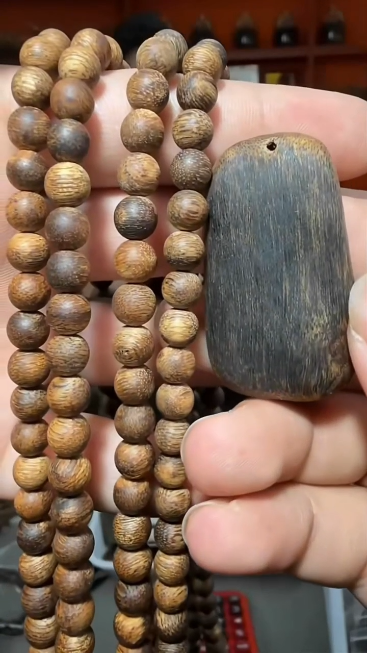 沉香手串66号沉水20g0.7+牌子组合多样性发一