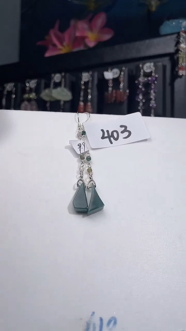 银S925镶嵌耳饰紫晶喜欢拍