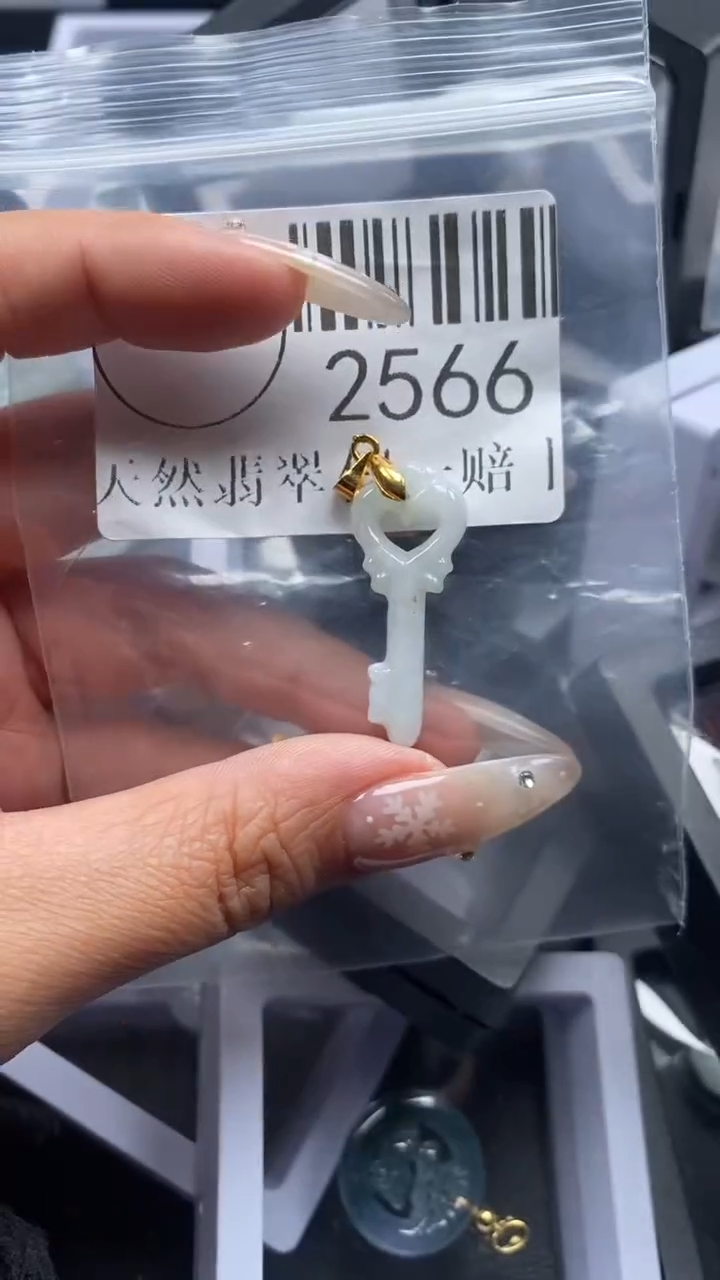 颈饰未镶嵌翡翠2566