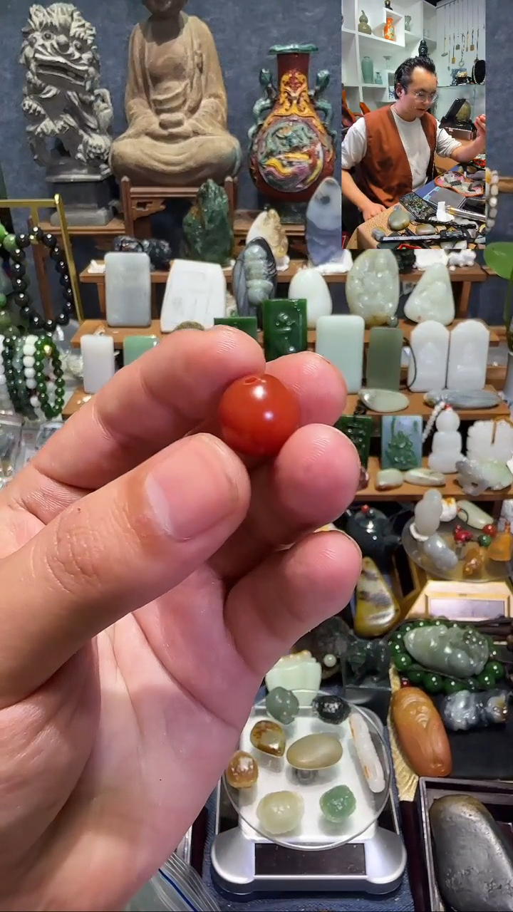 【闪购商品】南红玛瑙颈饰未镶嵌9