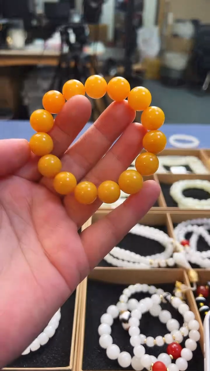 手链蜜蜡未镶嵌14+帝王