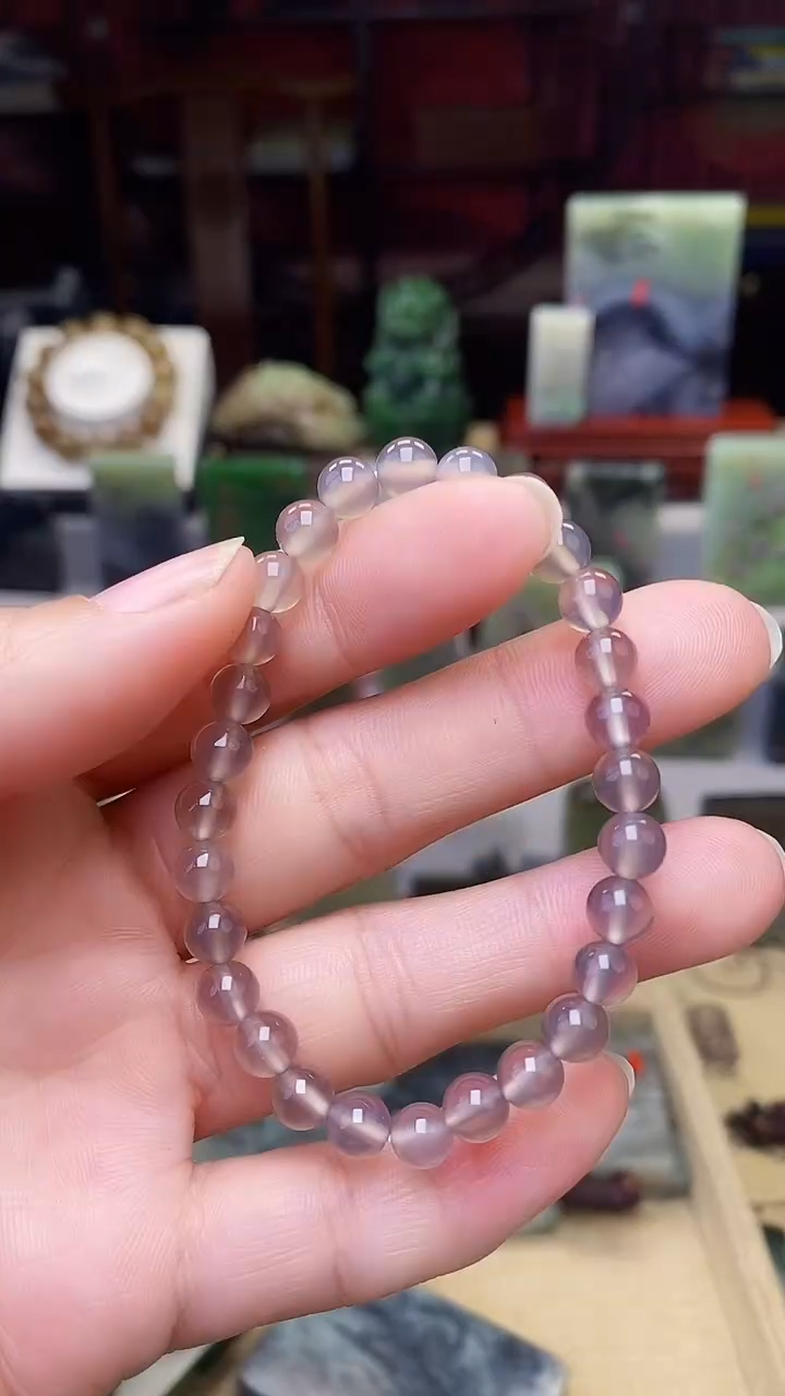 【闪购商品】玛瑙/玉髓未镶嵌手串62