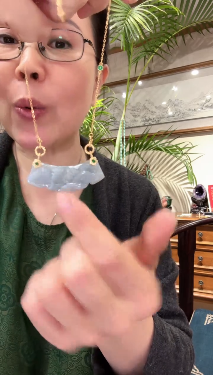 【闪购商品】翡翠颈饰未镶嵌国风