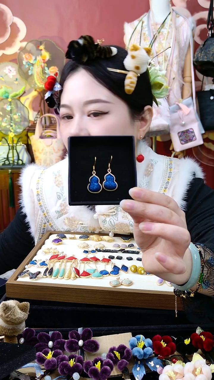 纯铜合金琉璃非遗口罩