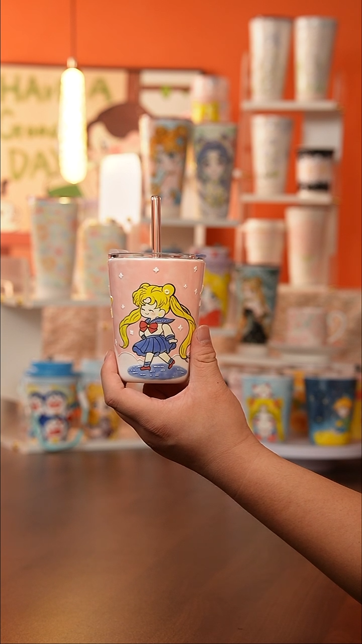 景德镇手工手绘文创陶瓷杯