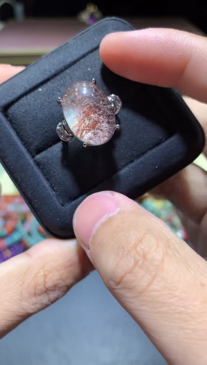 【闪购商品】水晶戒指未镶嵌L03幽灵