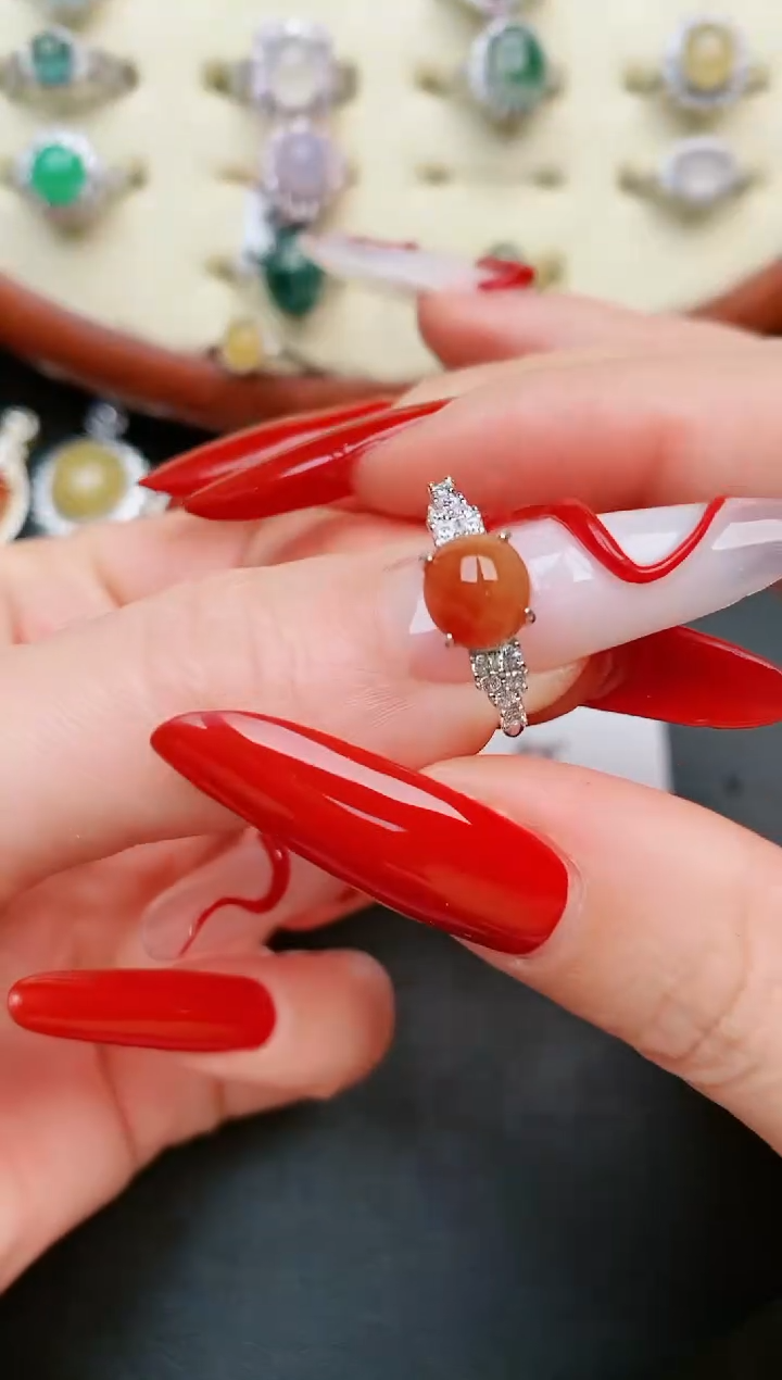 【闪购商品】翡翠戒指银S925镶嵌.....