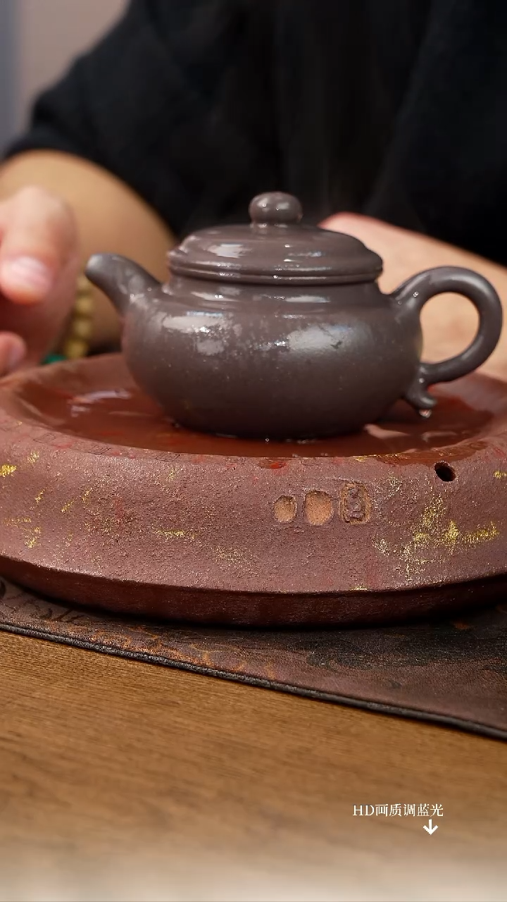 【闪购商品】紫砂茶壶天青仿古