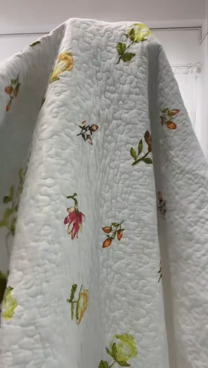 棉90*200纯棉床盖88号微瑕