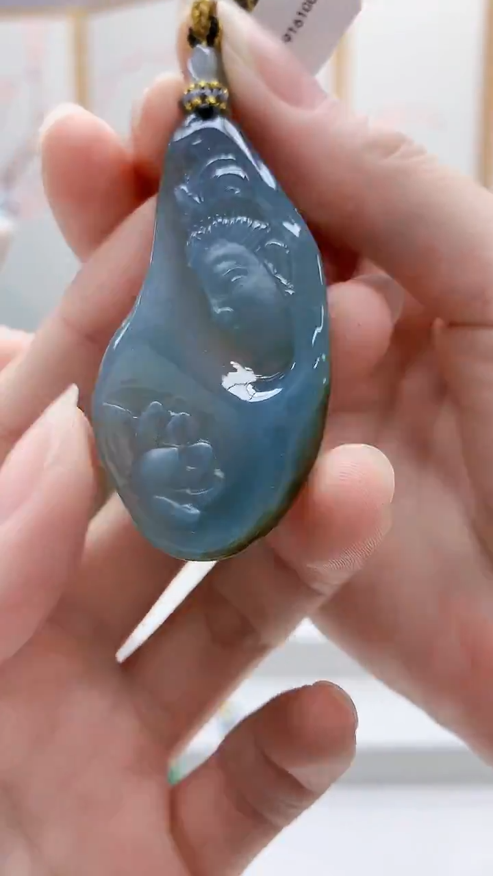 未镶嵌定制翡翠5175ry-毛货挂件158