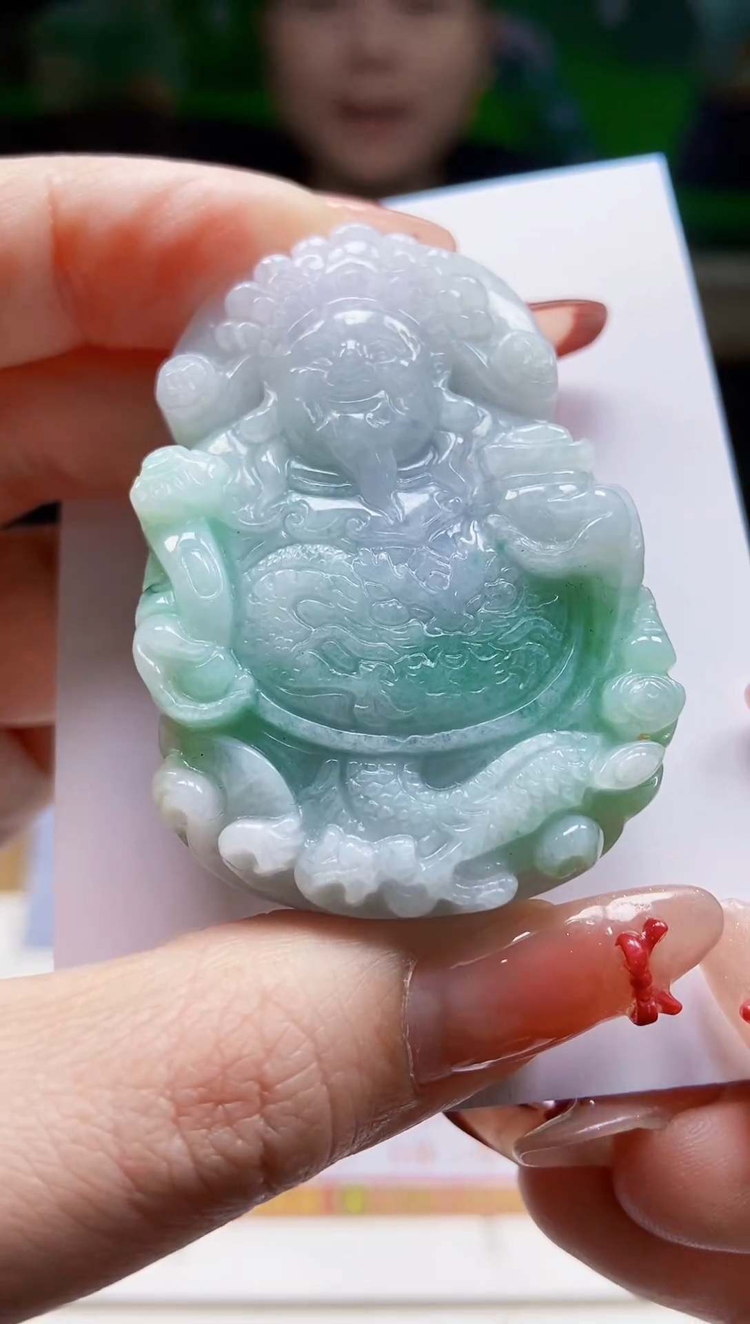 颈饰未镶嵌翡翠翡翠A货