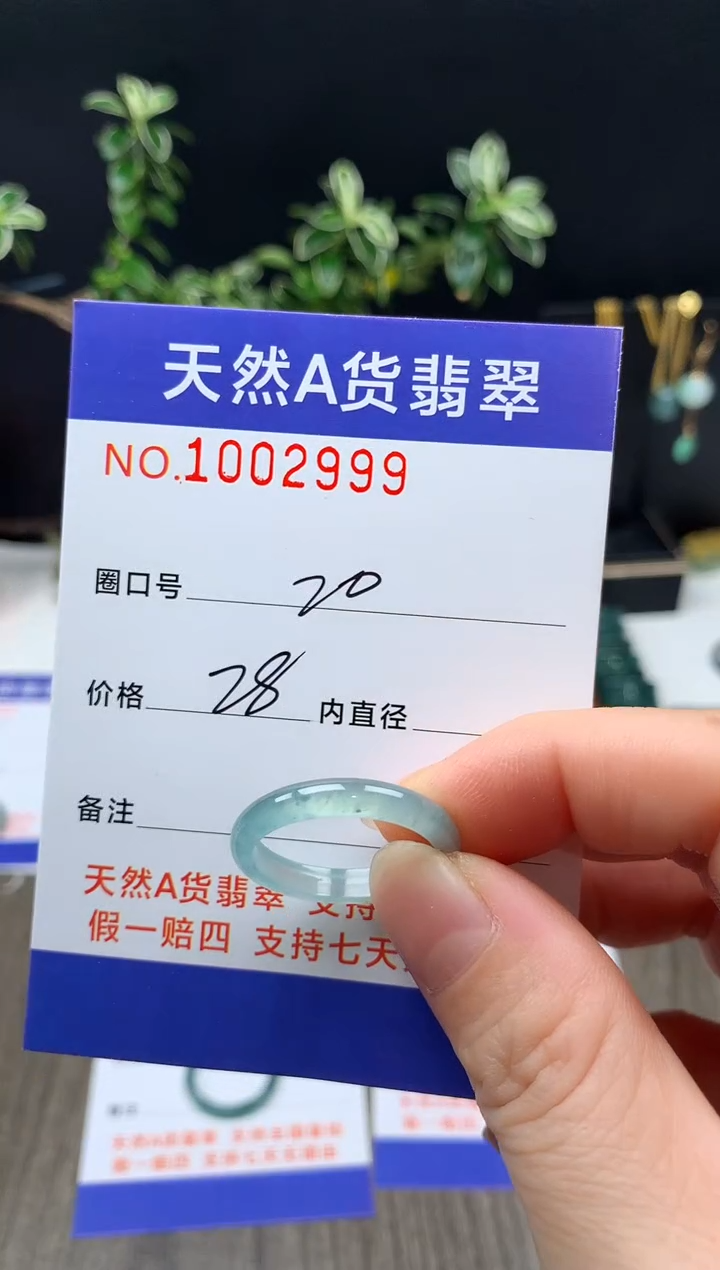 未镶嵌戒指翡翠D****n20#
