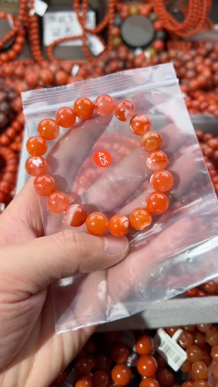 【闪购商品】南红玛瑙手串未镶嵌11