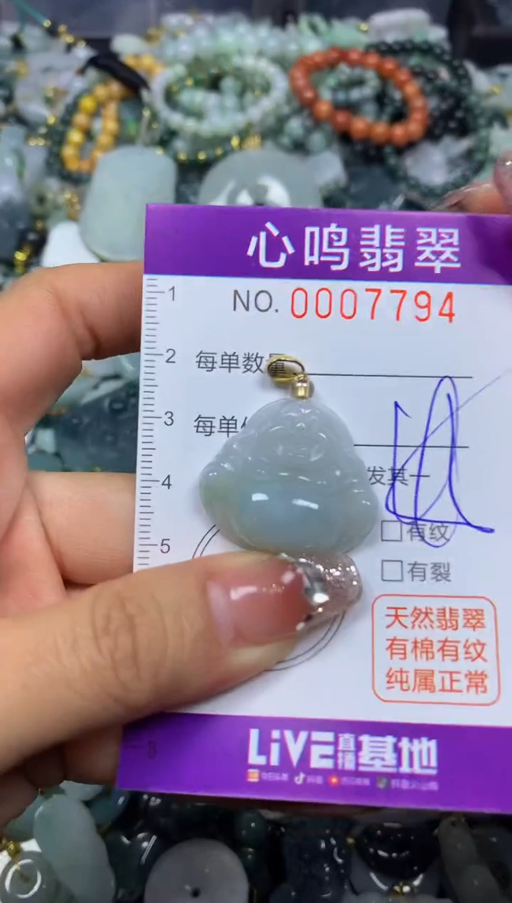 【闪购商品】翡翠颈饰未镶嵌闪购007794