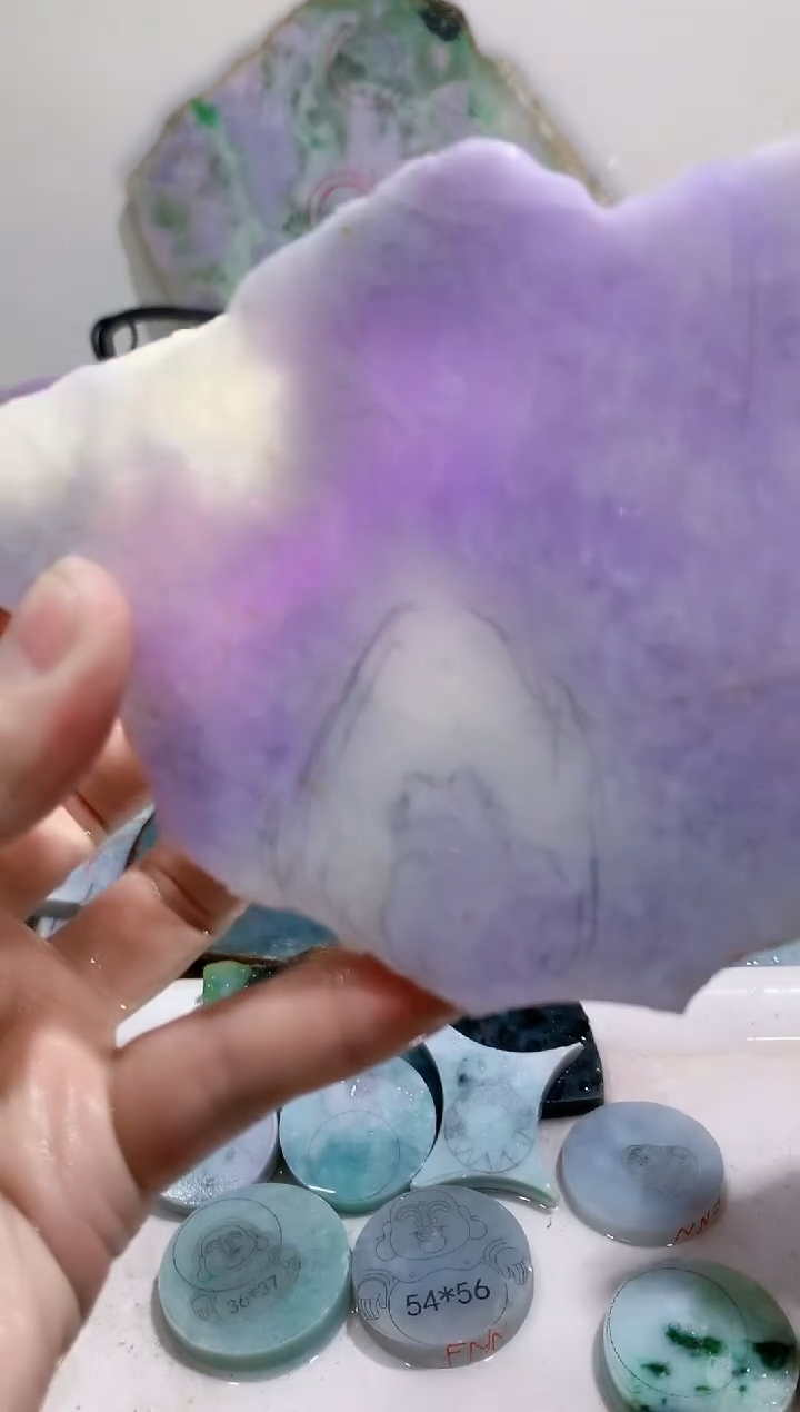 裸石翡翠0蒙0翡翠珠宝78
