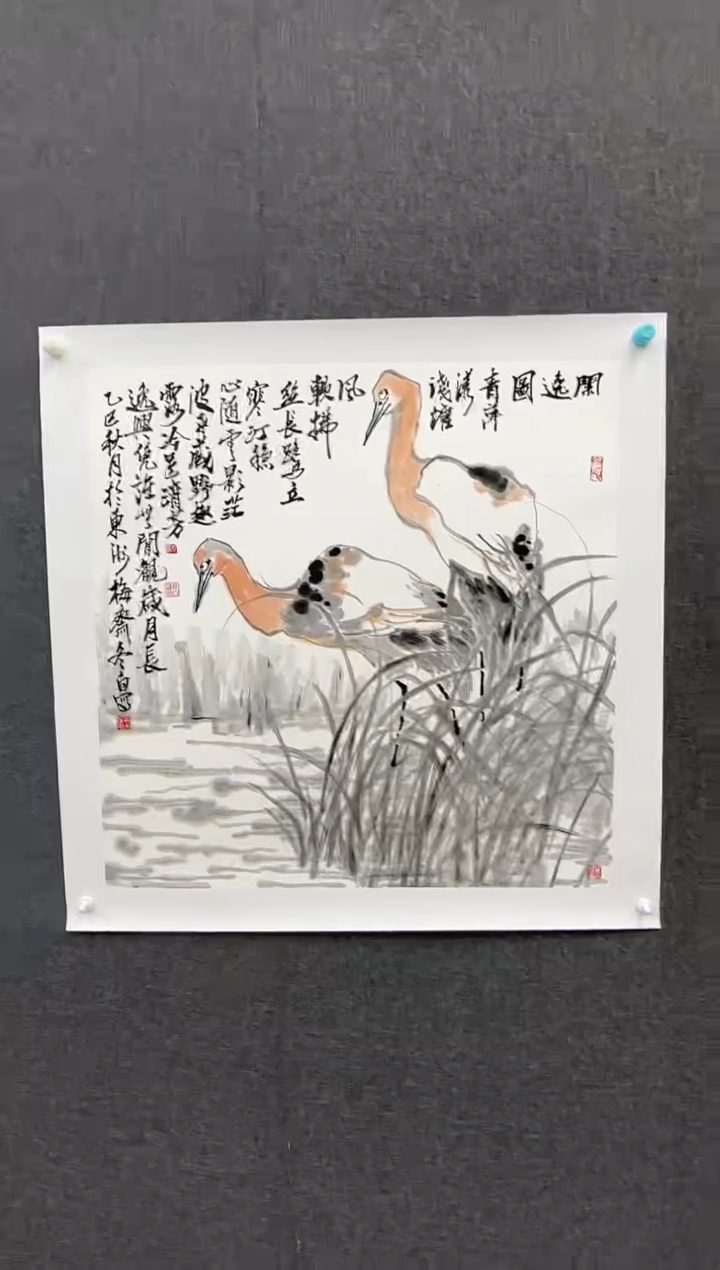 国画冬白老师国画作品