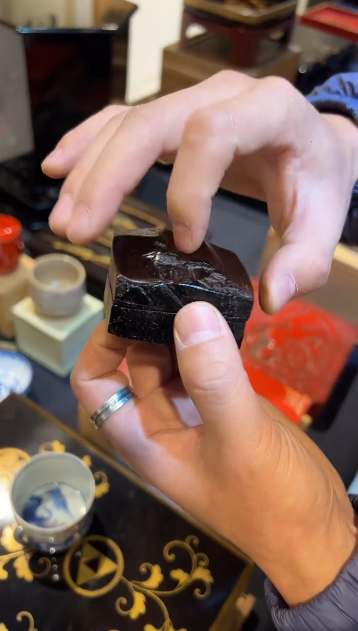 香盒 大漆漆器大漆漆器