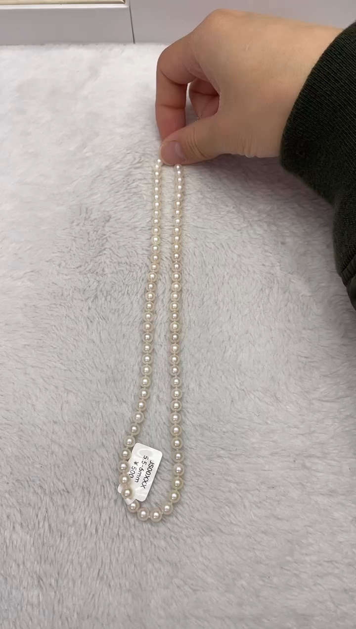 【闪购商品】海水珍珠颈饰未镶嵌AK5.5-6mm（多样性发一）