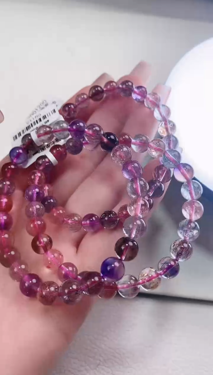 【闪购商品】水晶手链未镶嵌7mm多人多样性发其一