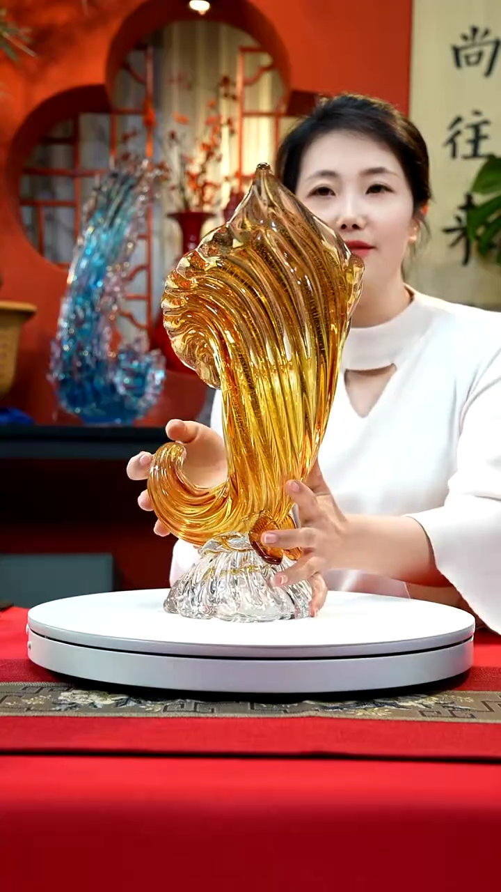 手工艺品琉璃海螺