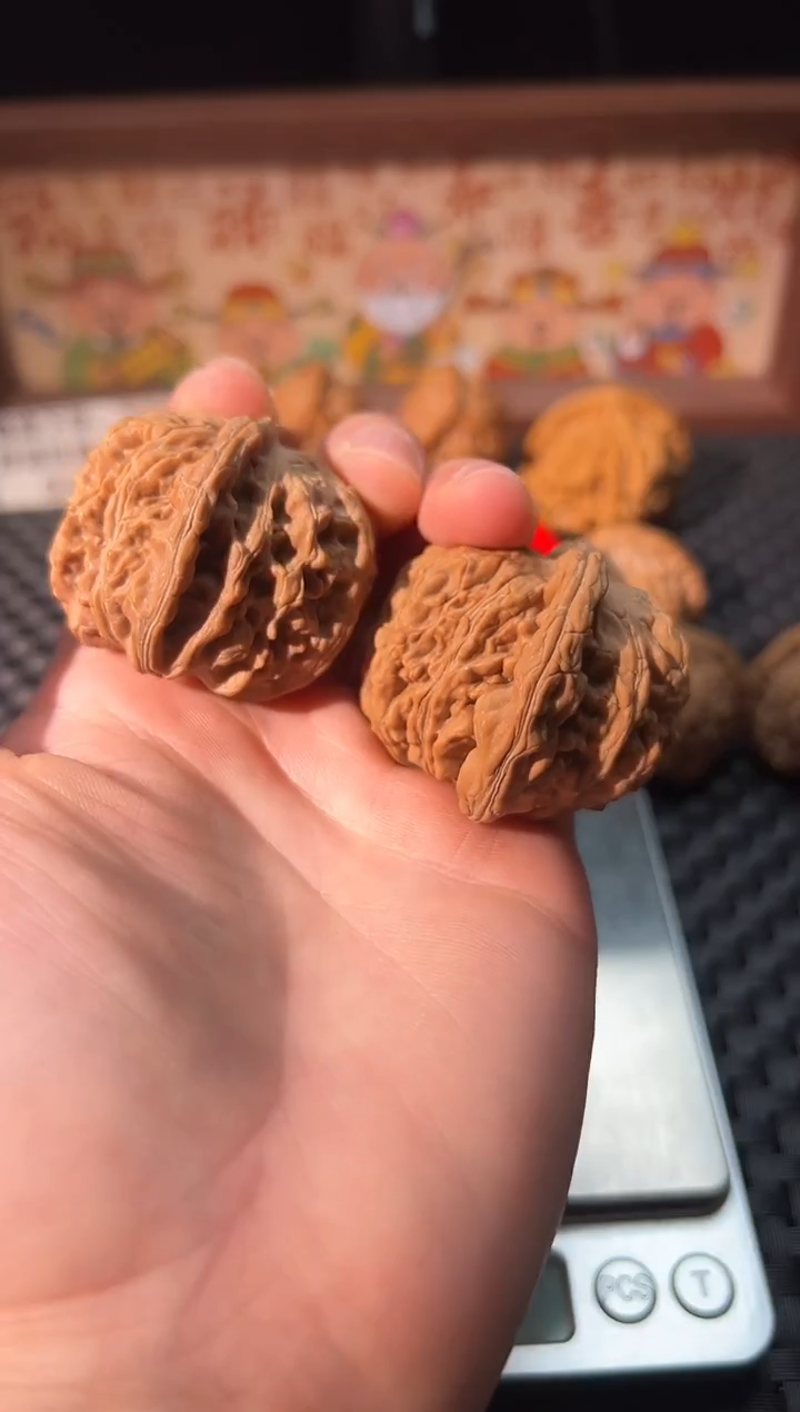 把件文玩核桃四座楼46