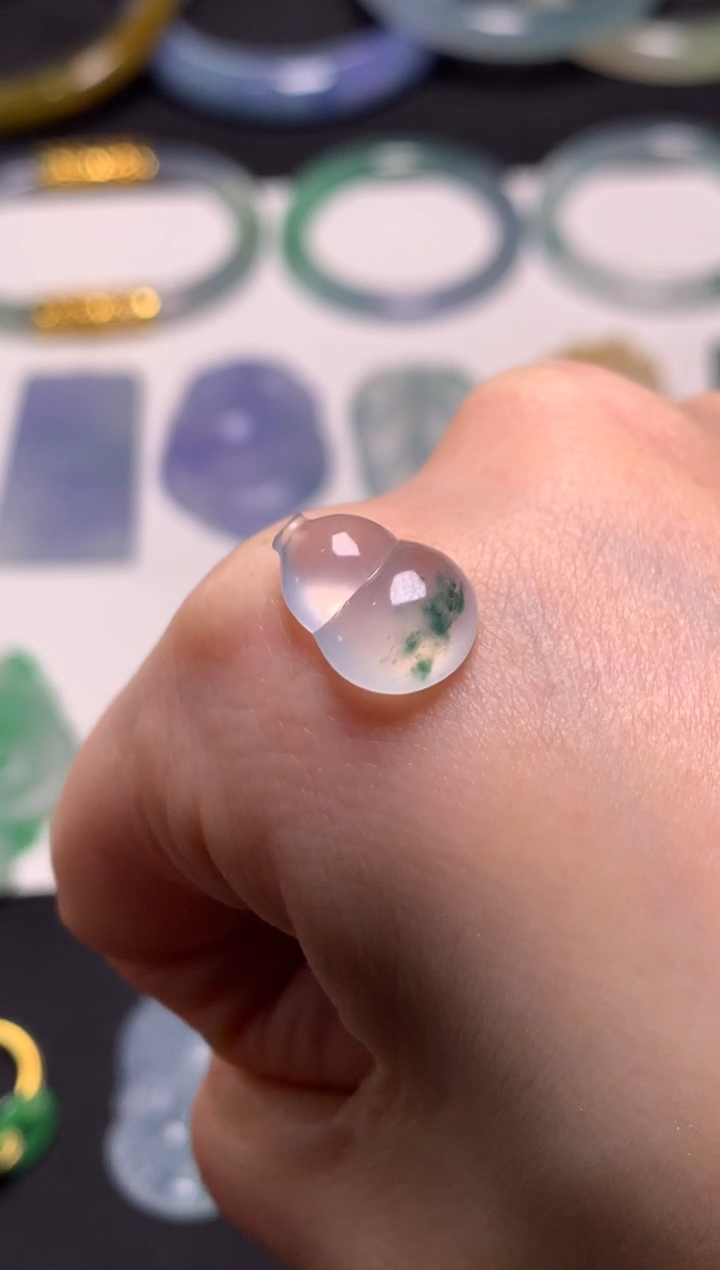 未镶嵌定制翡翠14*10.3*5.1