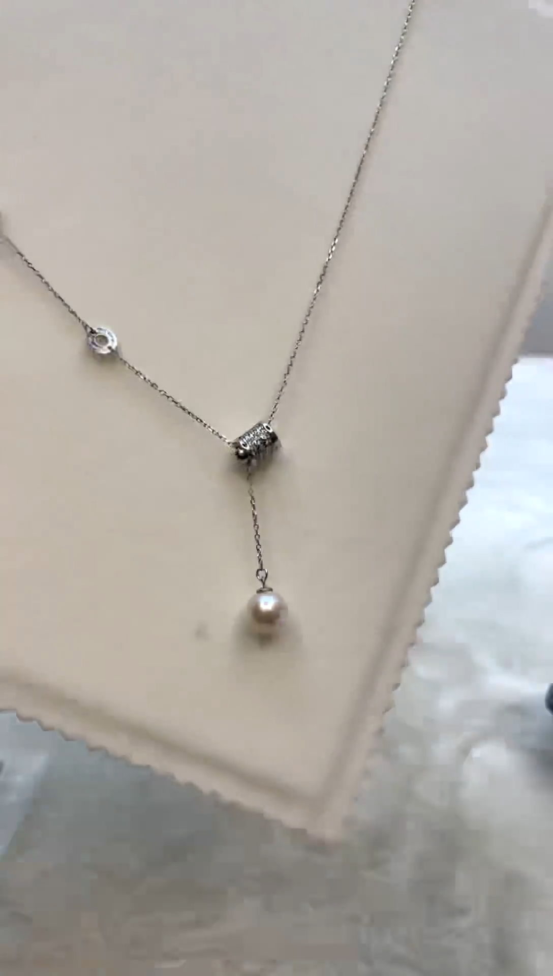 颈饰银S925镶嵌海水珍珠8.5-9