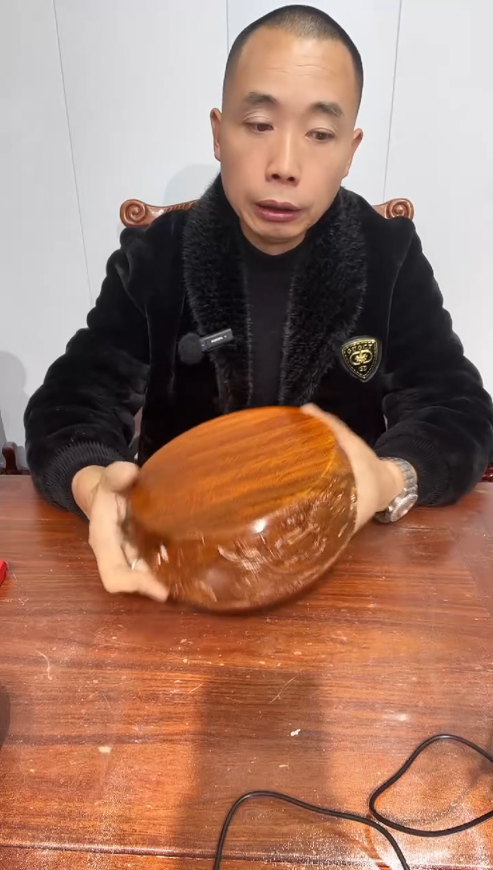 木老花18*20*8双龙戏珠