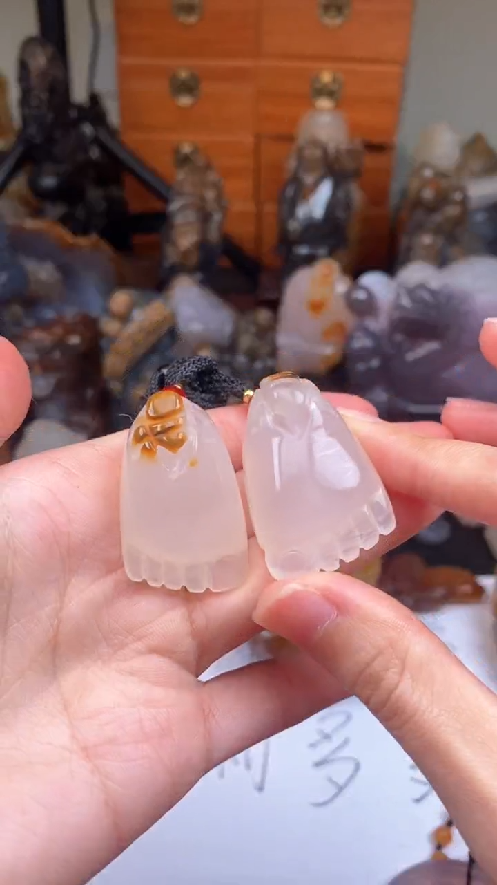 【闪购商品】玛瑙/玉髓颈饰未镶嵌AA