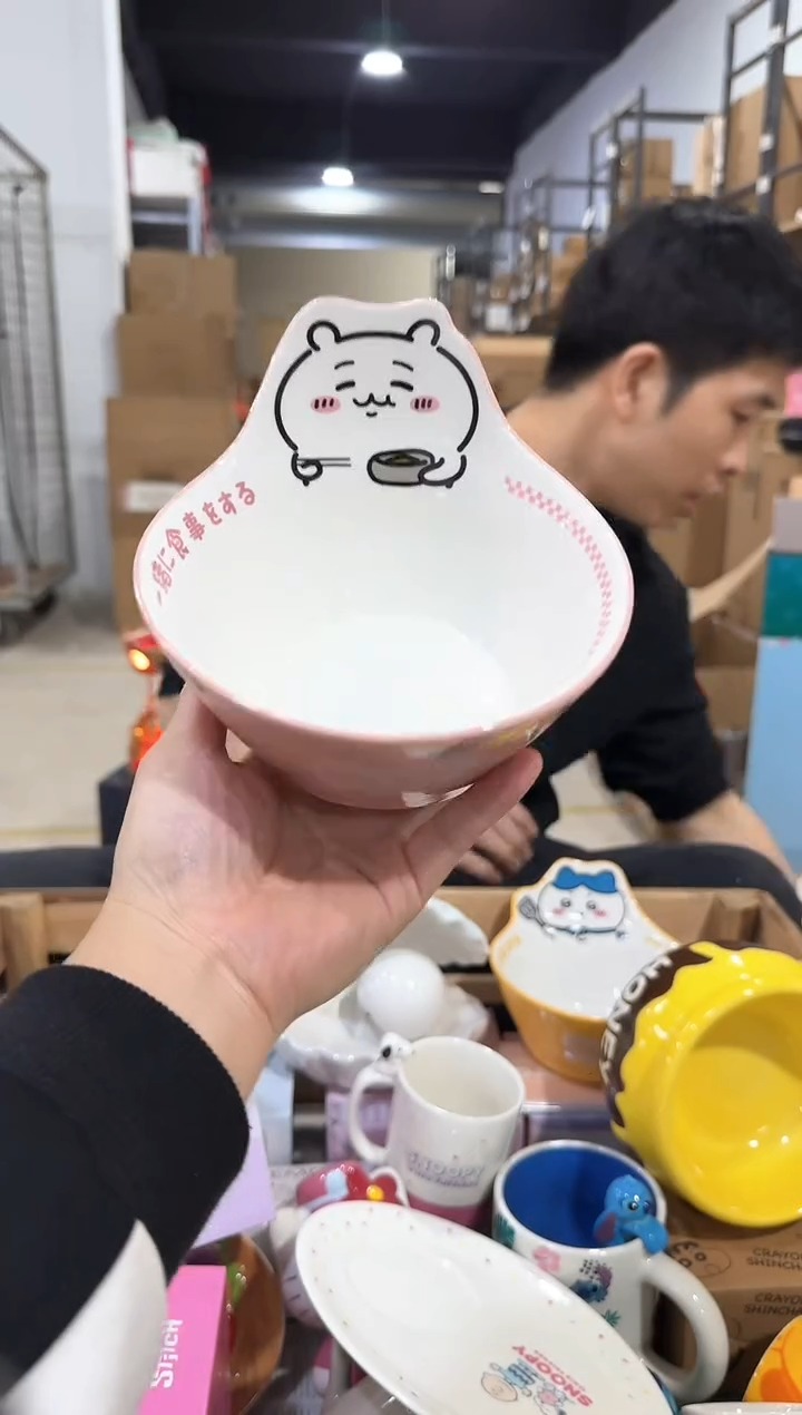 瓷片原盒吉伊沙拉碗