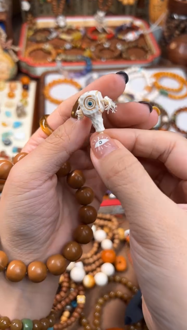 其他猛犸象牙猛犸三通文玩配饰扩孔