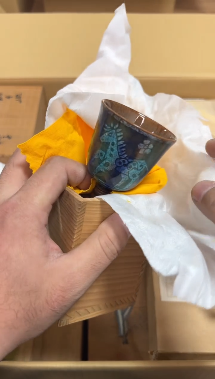 陶瓷天***帅精品家居饰品摆件