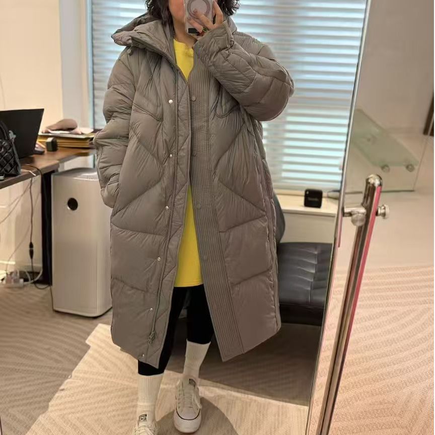 遇见-定制版中长款鹅绒服