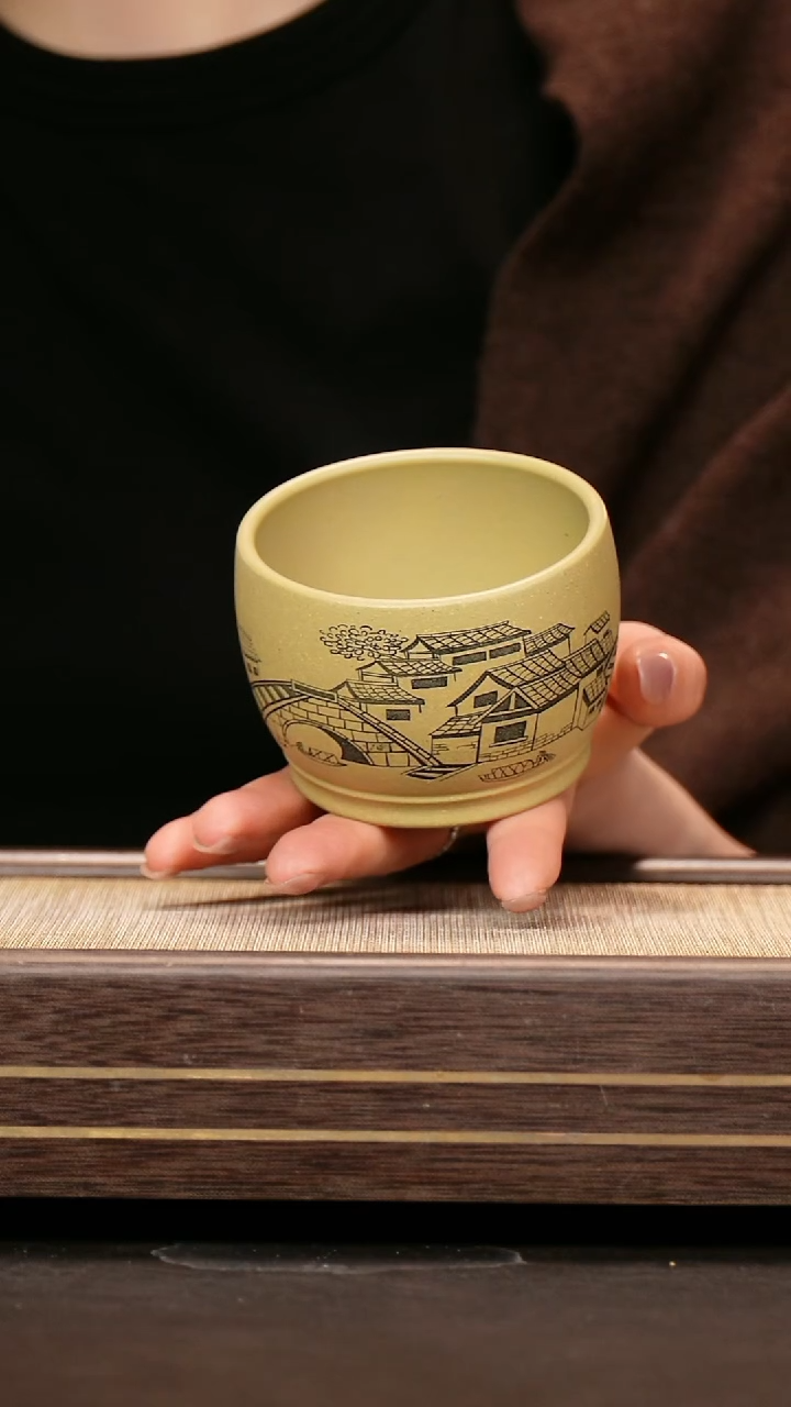 茶壶紫砂本山段 花鼓杯