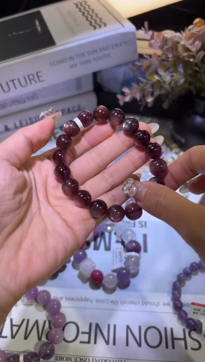 未镶嵌手链水晶紫兔毛多样性发其一