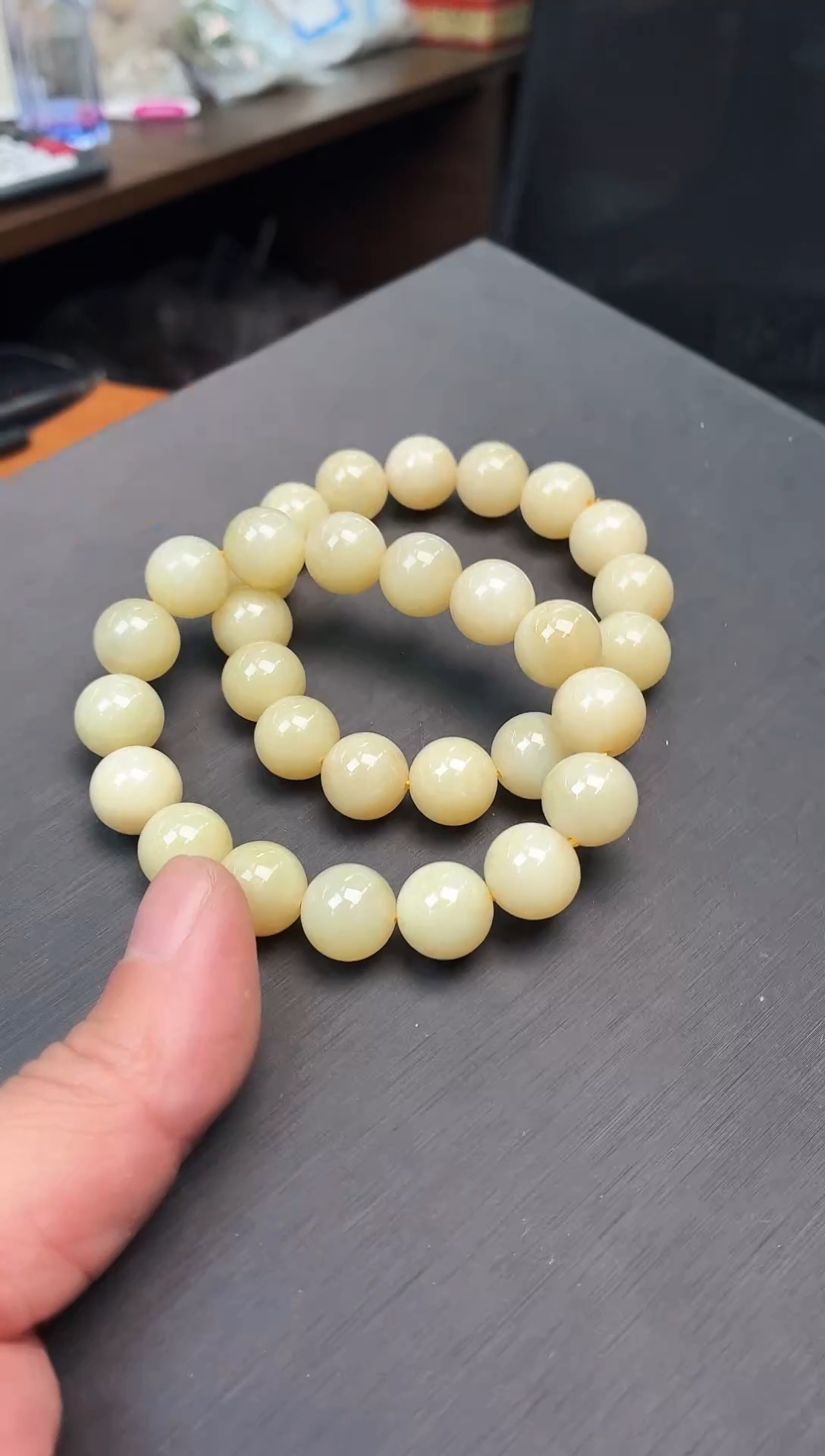 未镶嵌手链和田玉K87单圈