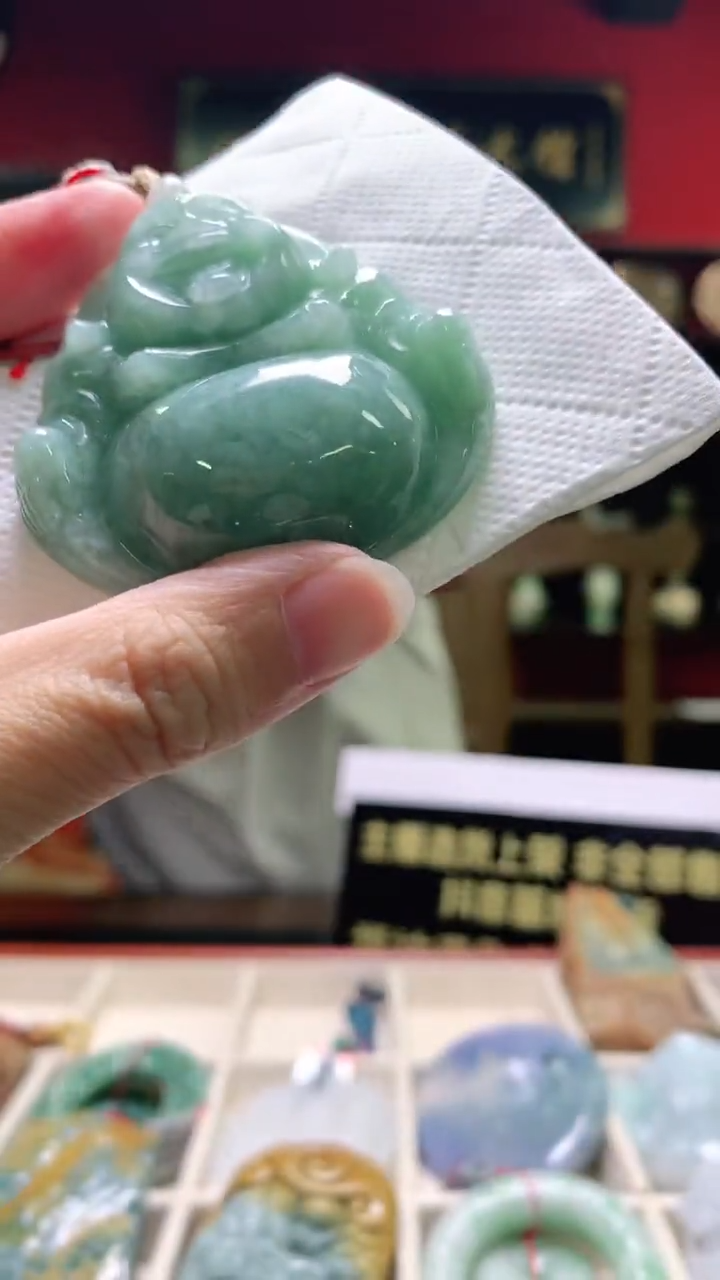 定制翡翠未镶嵌翡翠A货