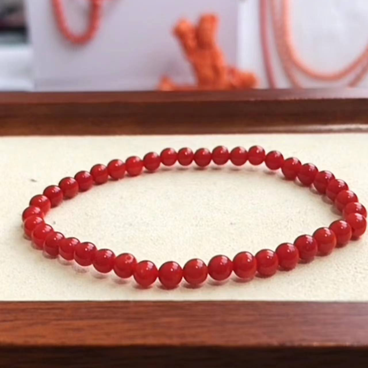 4mm+科西卡单圈牛血红