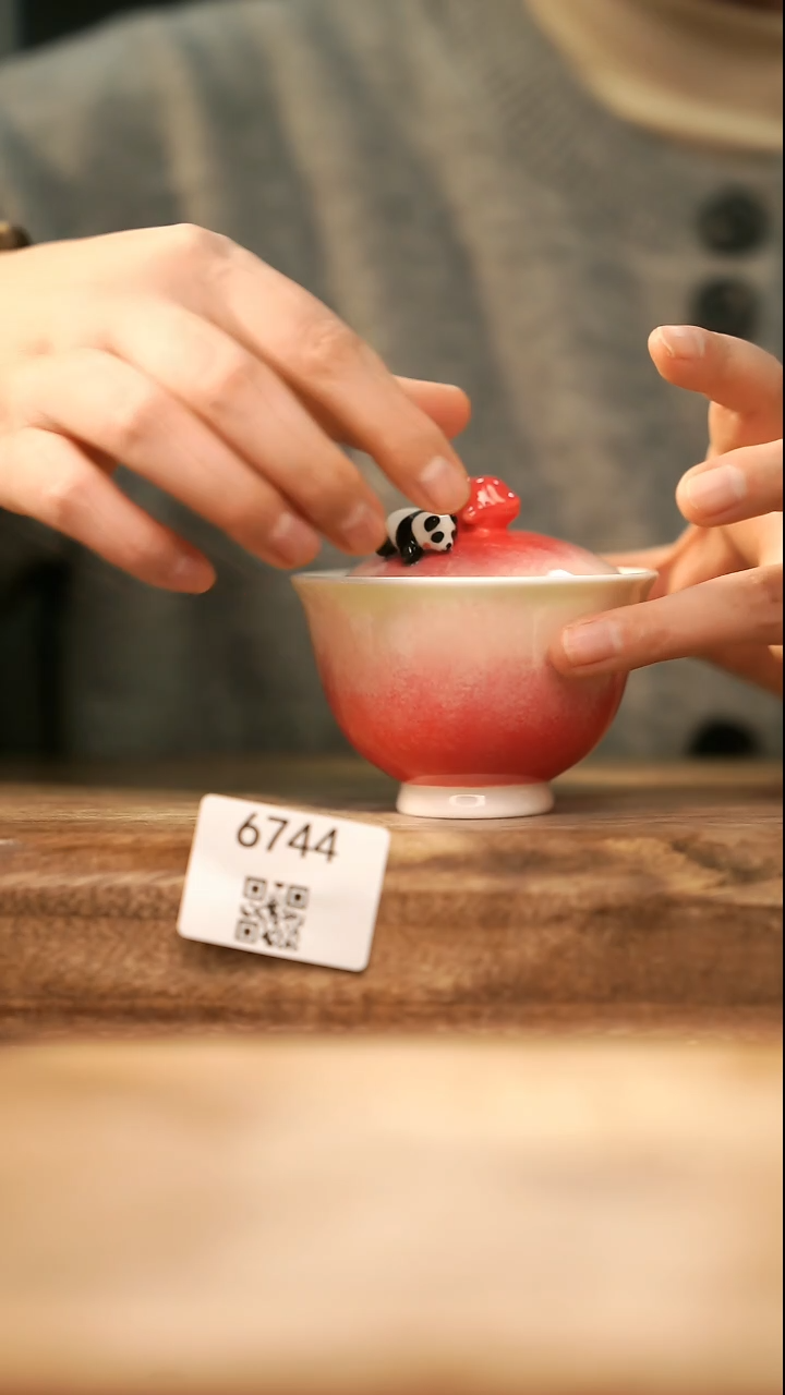 【落单孤品】福利/盖碗@@6744