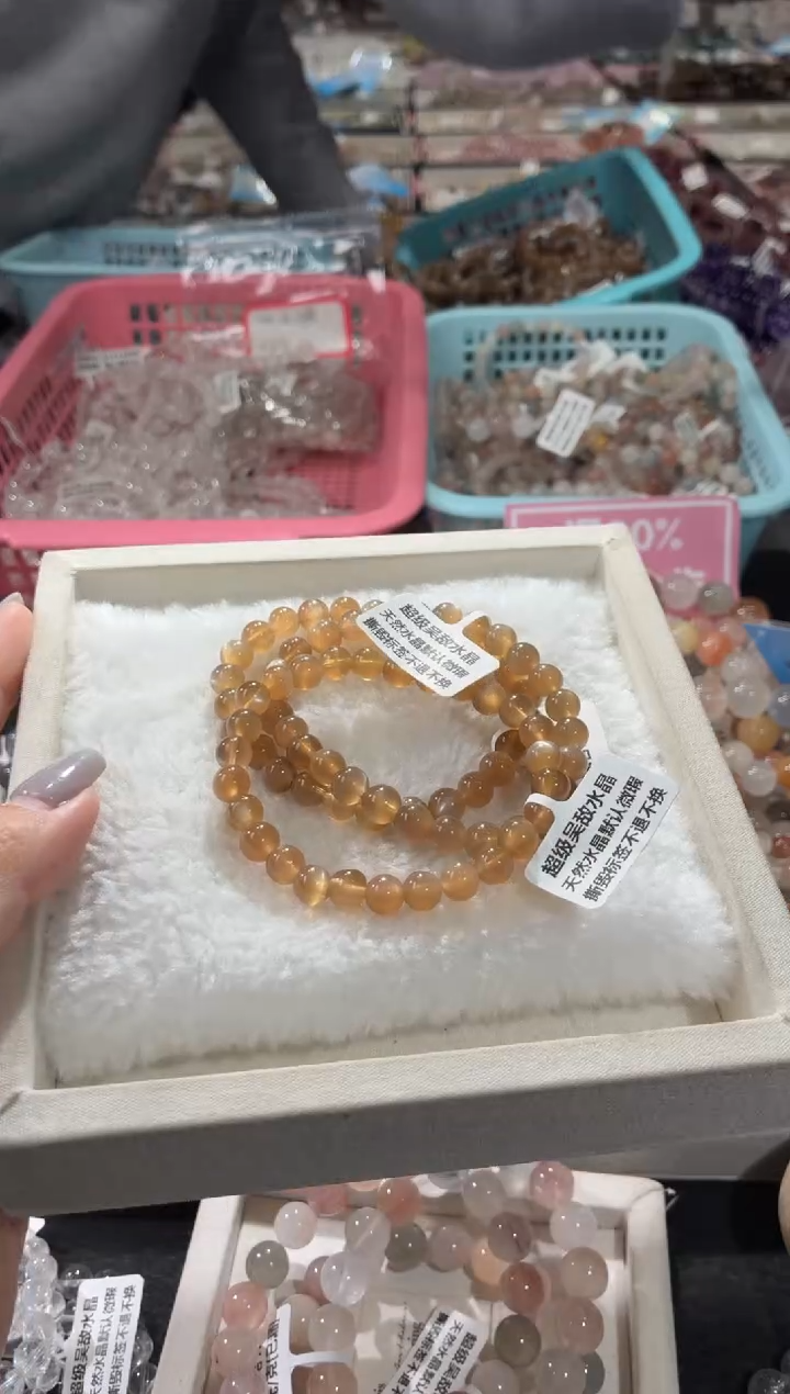 未镶嵌手链长石120号 3条多样性发一F  7+