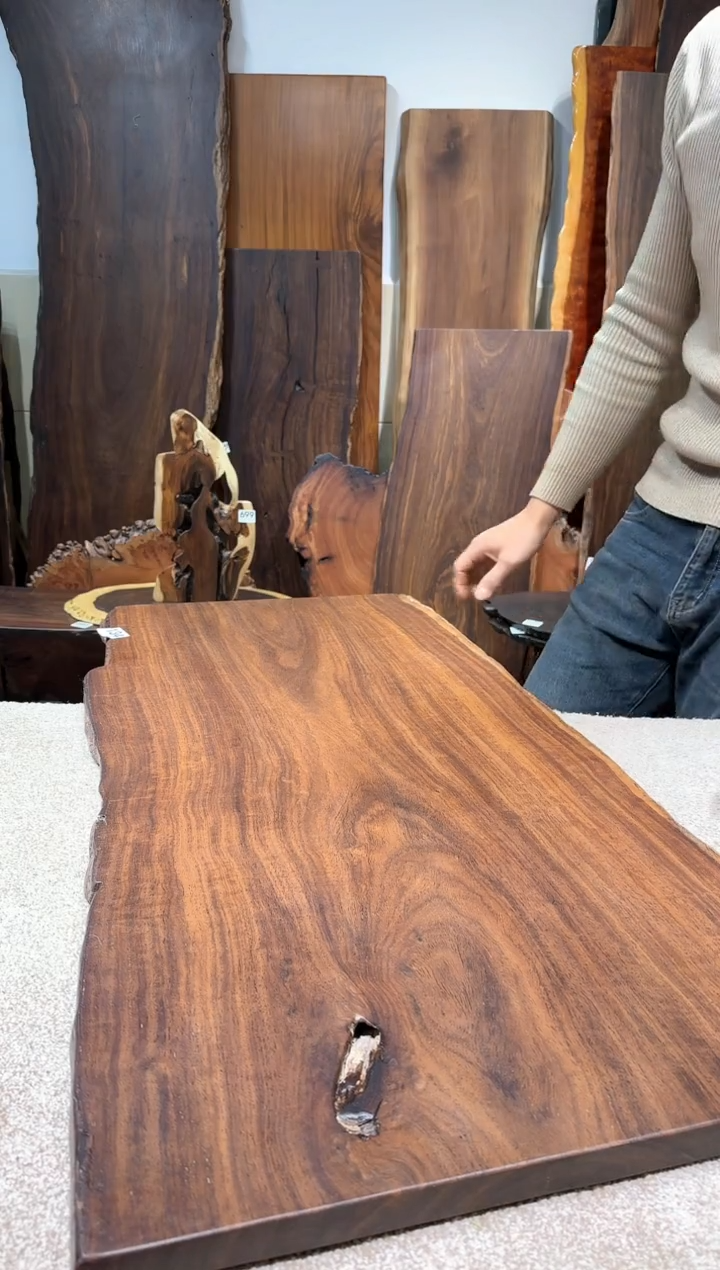 【闪购商品】风车木（黑檀木）尺寸100*48*2.5编号