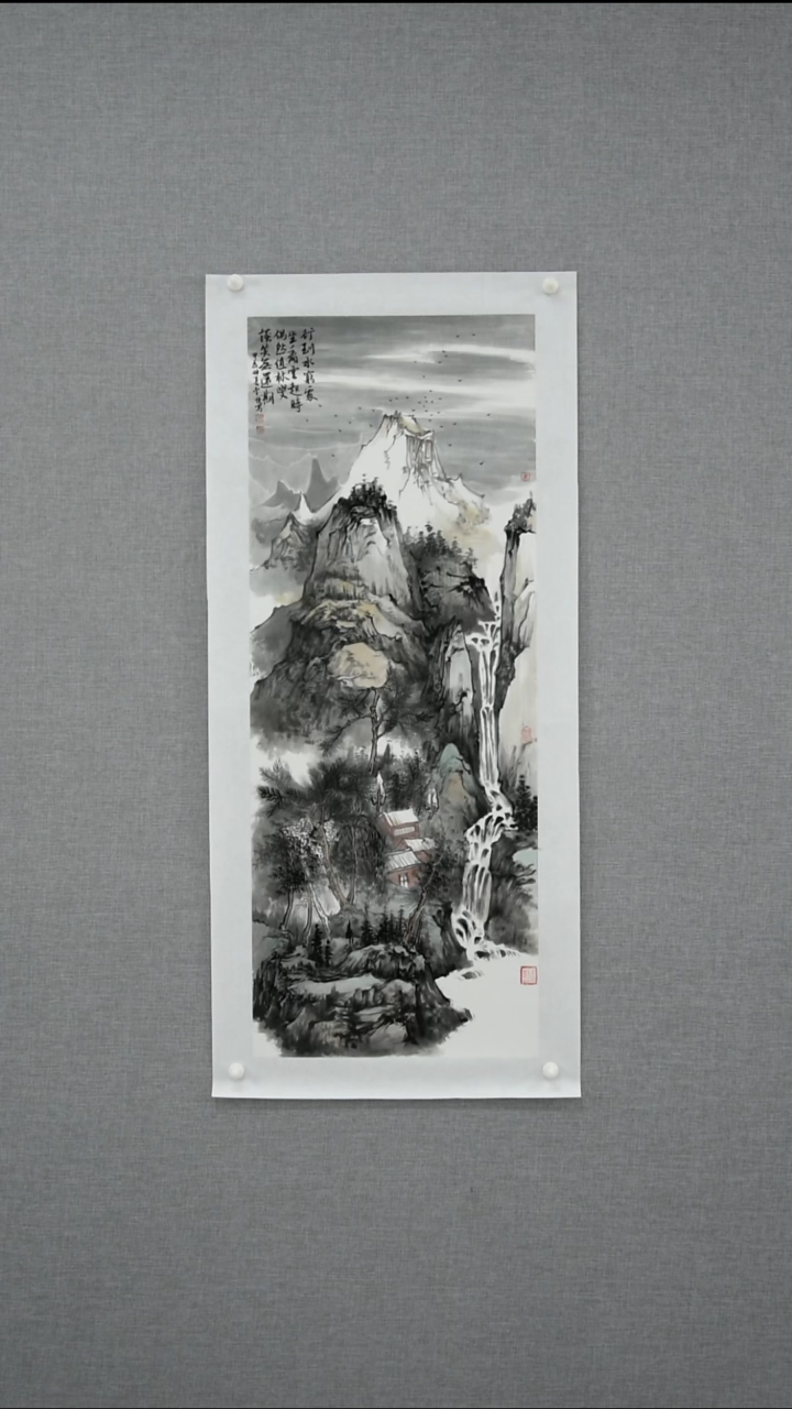 【闪购商品】绘画索敬坤-山水-2.8平尺-02