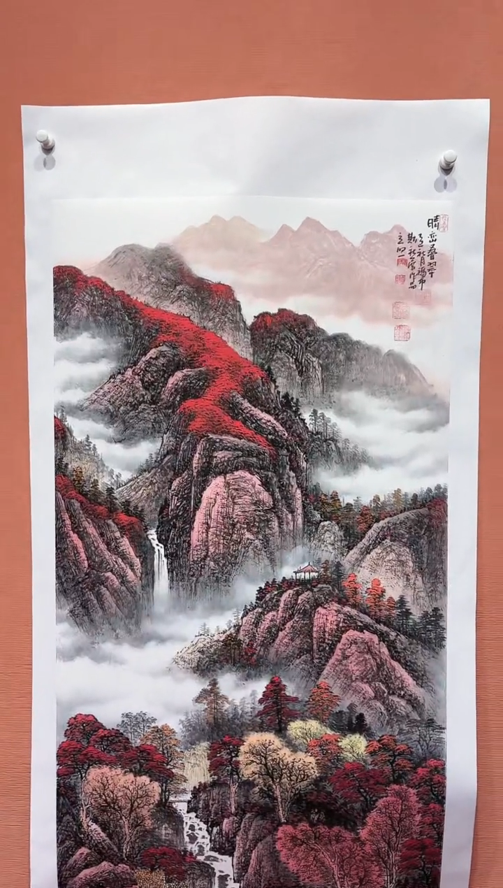 国画师立照老师国画作品