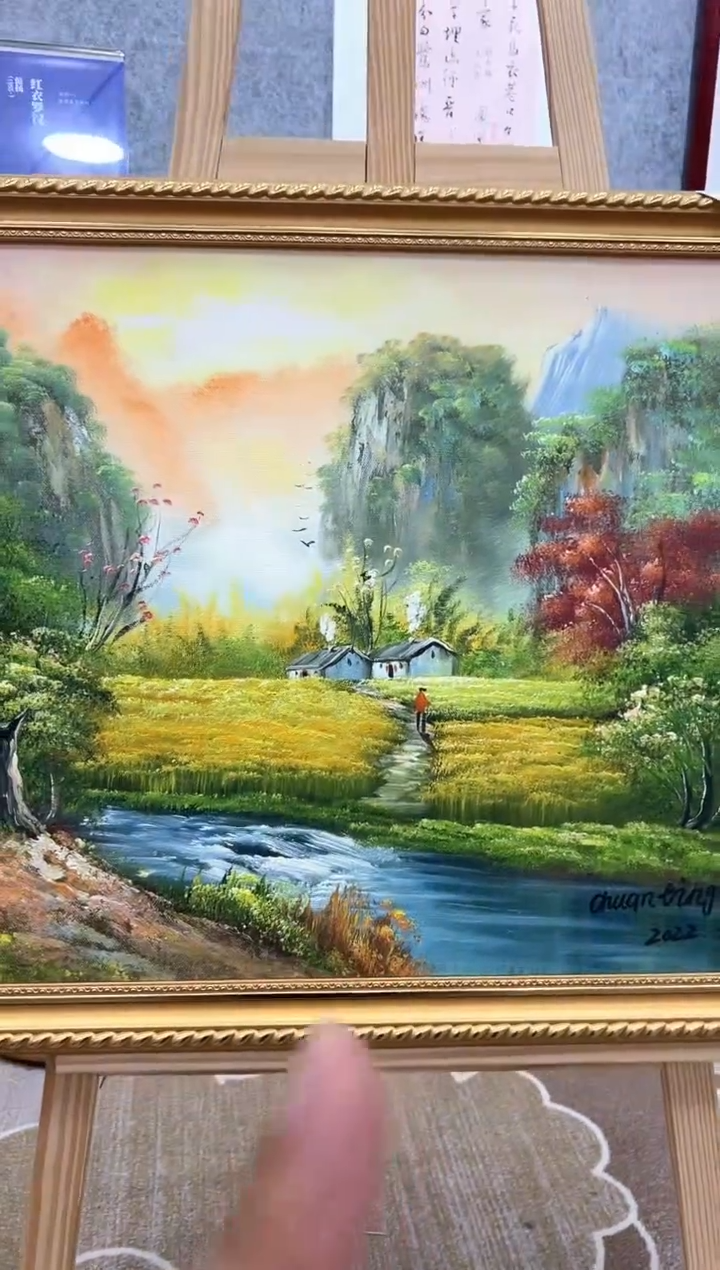国画张传亭老师的作品3
