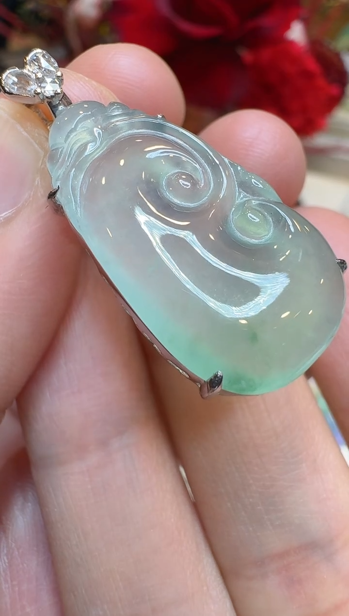 【闪购商品】翡翠吊坠(不含链)18K金镶嵌多样性团购发一件